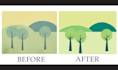 trace, vectorize and redraw high quality vector tracing logo