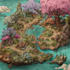 draw a wonderful custom fantasy map