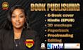format, design, and publish your book on amazon KDP, amazon KDP book publishing