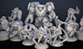 create 3d warhammer40k model warhammer 40k 3d robot design 3d miniature model