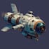 draw high quality spaceship concept