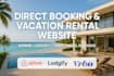 create a vacation rental website and direct booking website like airbnb vrbo