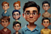create any cartoon character