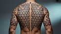 make a geometric tattoo design