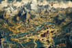 fantasy map design map illustration fantasy map