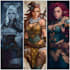 draw a warcraft or dnd character art