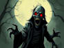 draw horror character illustration