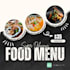 design creative and professional food posters