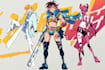 design anime character , cyberpunk character