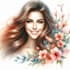 make an watercolor portrait