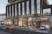 revamp 3d terrace house, exterior elevation, balcony greeney decor, cgi render