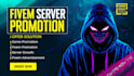 do fivem server promotion,discord server promotion,active fivem server advertise