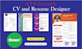 create a professional ats friendly CV and resume designer