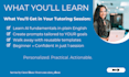 tutor beginners and business professionals in ai