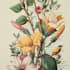 do botanical illustration with scientific focus