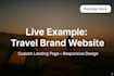 make a small scale website at custom prices