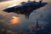 design a sci fi spaceship design