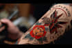 create a traditional or neo traditional tattoo design