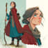 create a custom character illustration