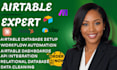 setup airtable database, airtable automation crm, n8n ai, be softr webapp expert