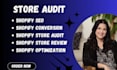 audit and optimize your shopify store review and higher conversions