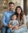 make a family portrait art illustration
