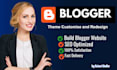 design a complete blogspot website with full SEO in 24 hours