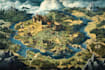 make a high quality digital fantasy map