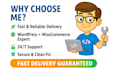 fix woocommerce issues, checkout errors and customize your wordpress site