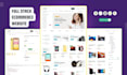 do website development as full stack web developer, front end, backend developer