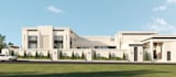 renovate house villa facade,landscape design, site layout,house elevation render