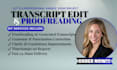 transcribe edit proofread machine auto ai transcript