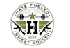 create a modern military fitness academy logo