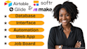 be your airtable expert, softr expert, airtable consultant, zapier automation