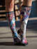 draw digital pattern socks design