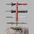 draw custom fantasy dnd weapons art and props