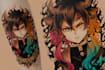 make custom anime manga tattoo design