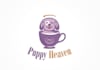 do modern custom animals, pet, puppy logo