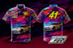 create custom racing shirt design with your car