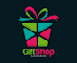 design professional typography font gift shop logo