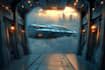 design a sci fi spaceship design