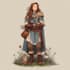 dnd character art and fantasy concept art