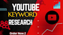 do youtube keyword research