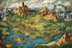 do fantasy map design