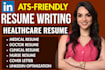 write healthcare resume, ats medical, nursing, clinical resume cover letter
