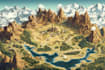 fantasy map design map illustration fantasy map