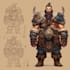 make illustration fantasy character and rpg character