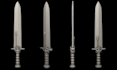 do custom 3d cosplay sword weapon accessories armor props badge for 3d printing