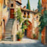 draw original watercolor landscape or architecture art