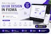 design figma website, ui ux  dashboard, figma landing page, website mockup